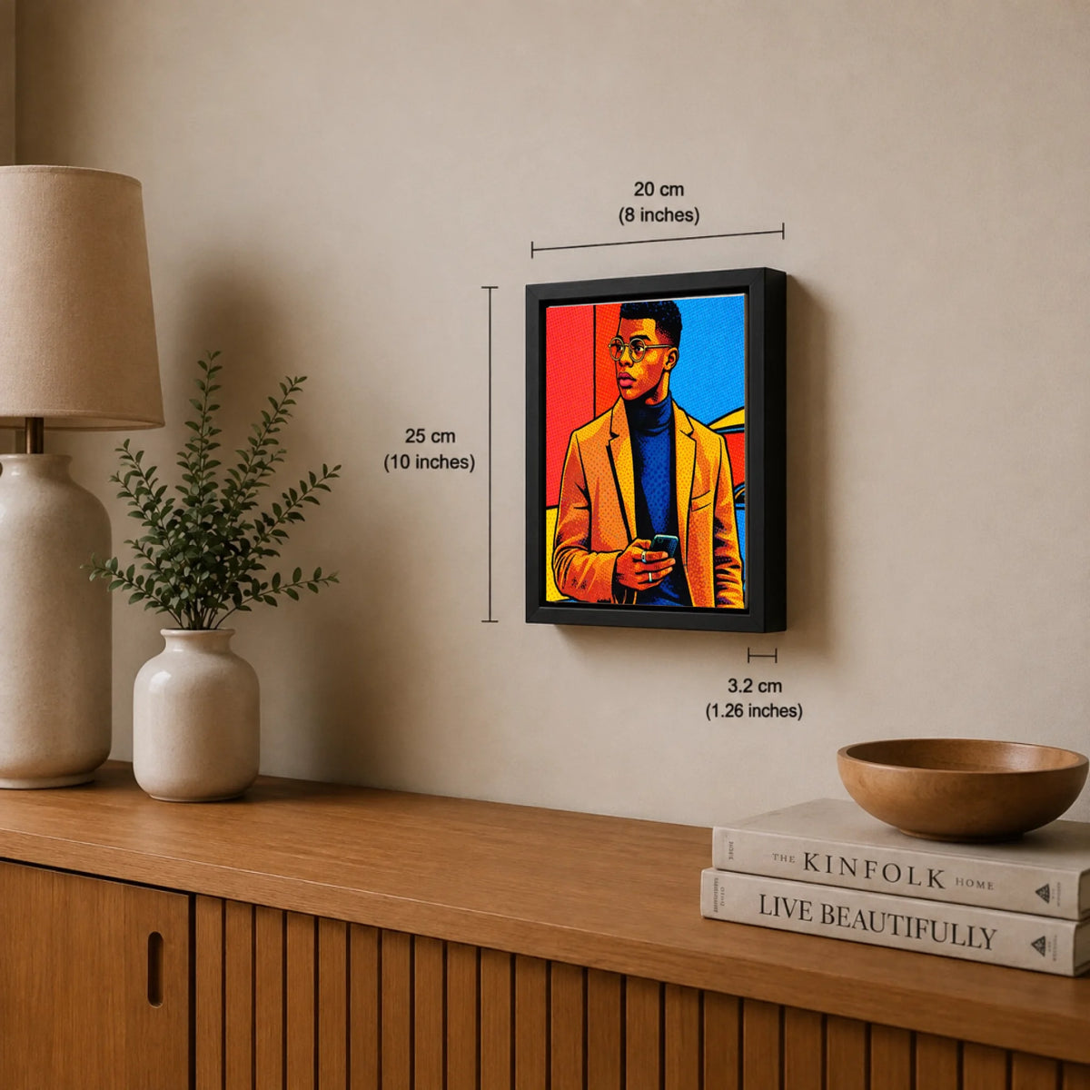 Einzelporträt als Illustration nach Foto, Ansicht 21