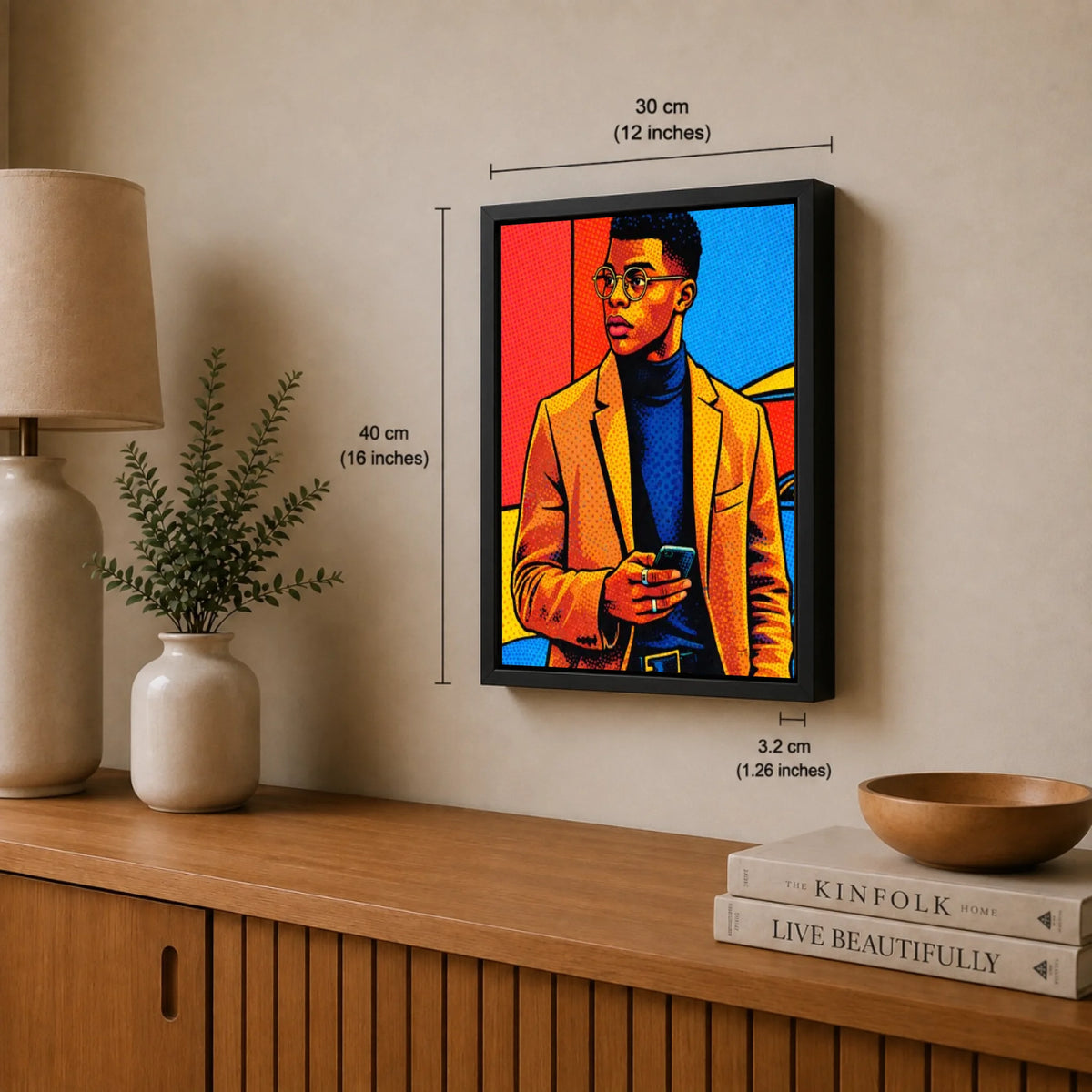 Einzelporträt als Illustration nach Foto, Ansicht 22