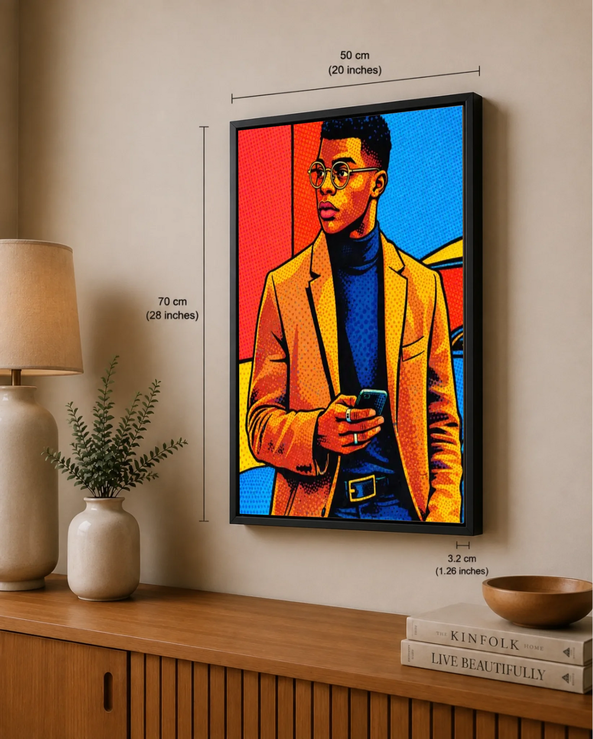 Einzelporträt als Illustration nach Foto, Ansicht 23