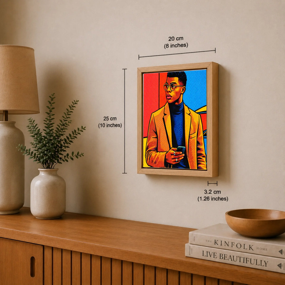 Einzelporträt als Illustration nach Foto, Ansicht 25