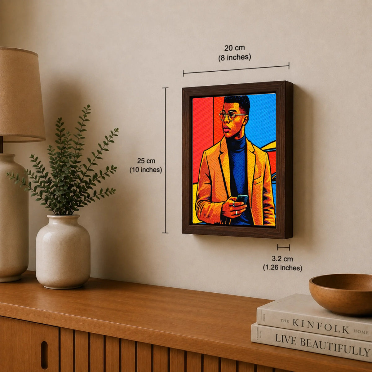 Einzelporträt als Illustration nach Foto, Ansicht 31