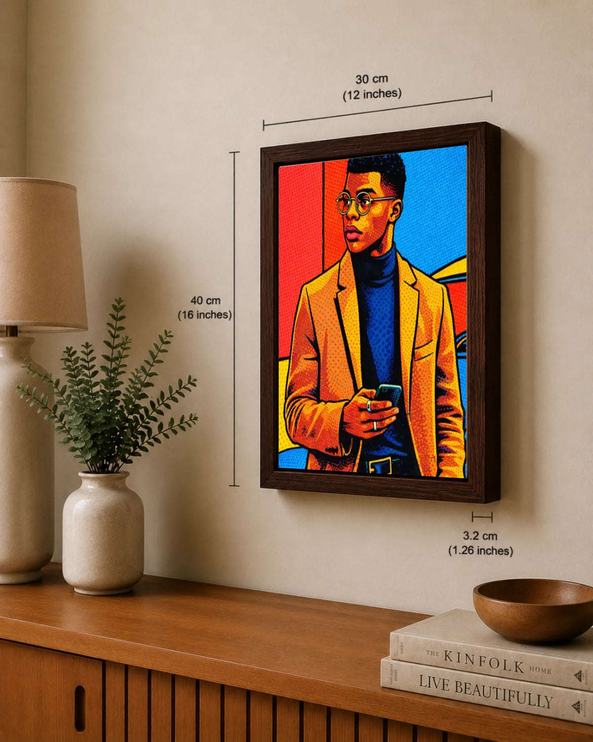 Einzelporträt als Illustration nach Foto, Ansicht 32