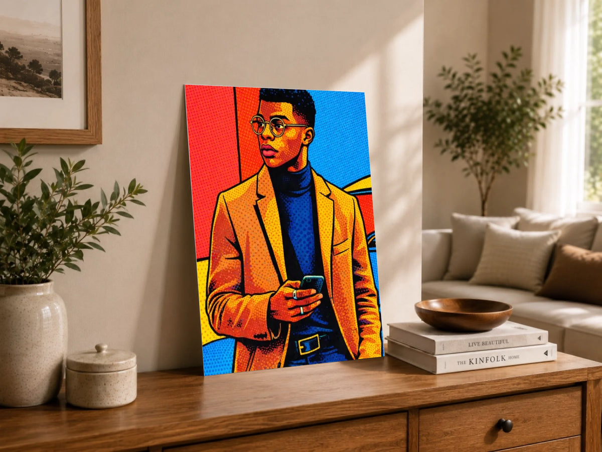 Einzelporträt als Illustration nach Foto, Ansicht 2
