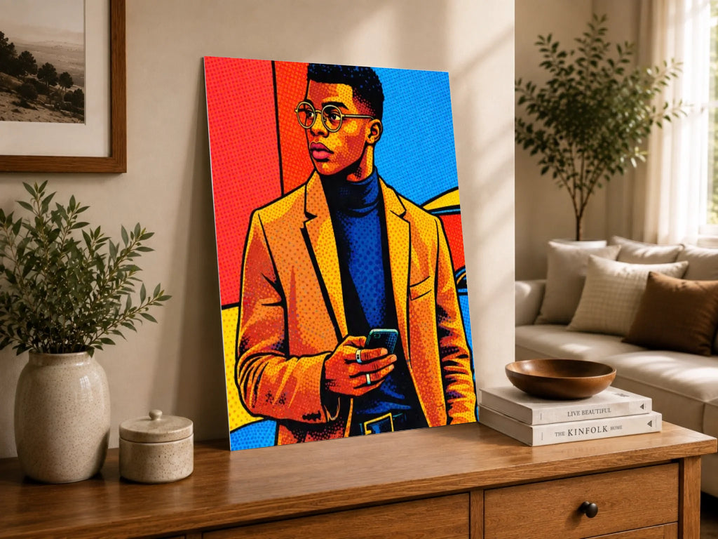 Einzelporträt als Illustration nach Foto, Ansicht 1