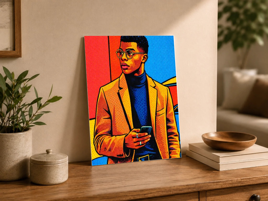 Einzelporträt als Illustration nach Foto, Ansicht 5