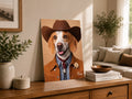 Cowboy-Haustierporträt, Ansicht 1