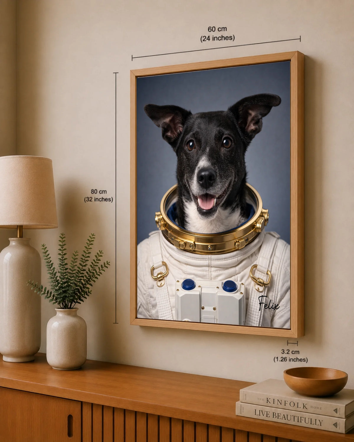 Astronauten-Haustierporträt, Ansicht 30