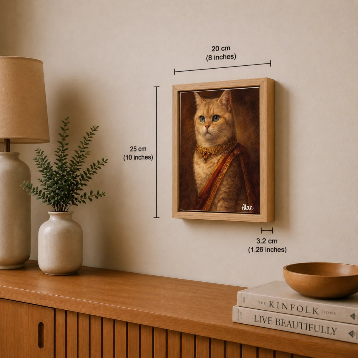 Königliches Katzenporträt, Ansicht 25