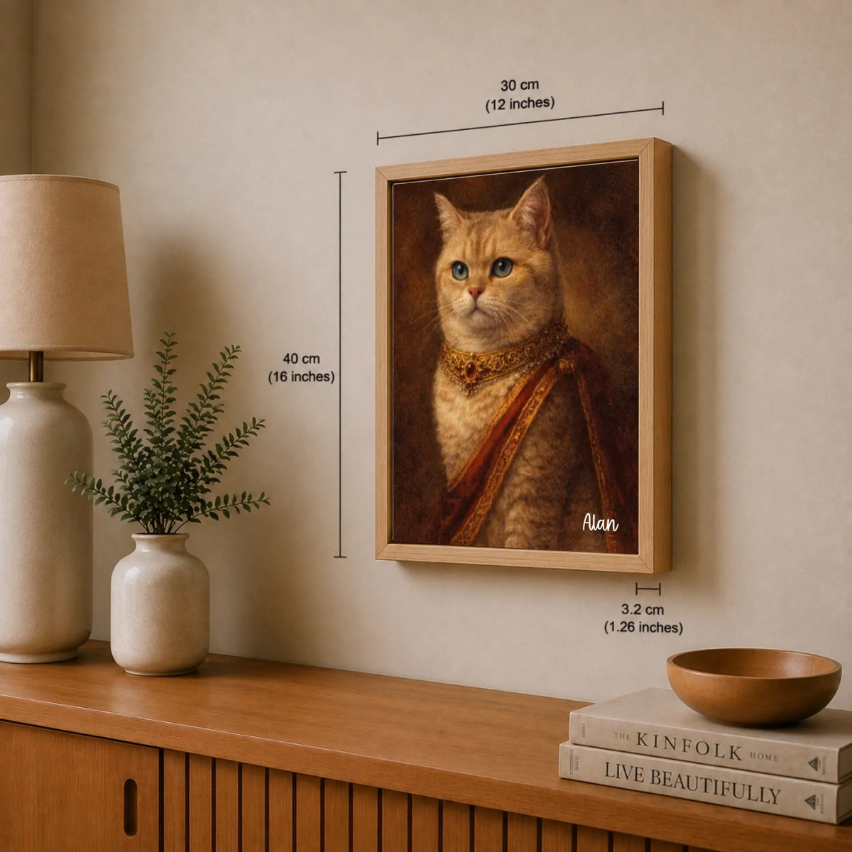 Königliches Katzenporträt, Ansicht 27