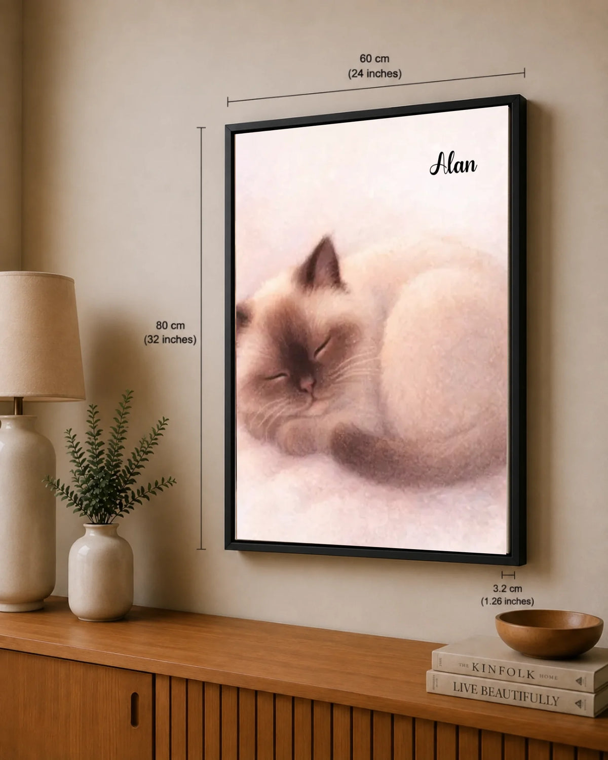 Gemütliche Katzen-Schlafillustration, Ansicht 25