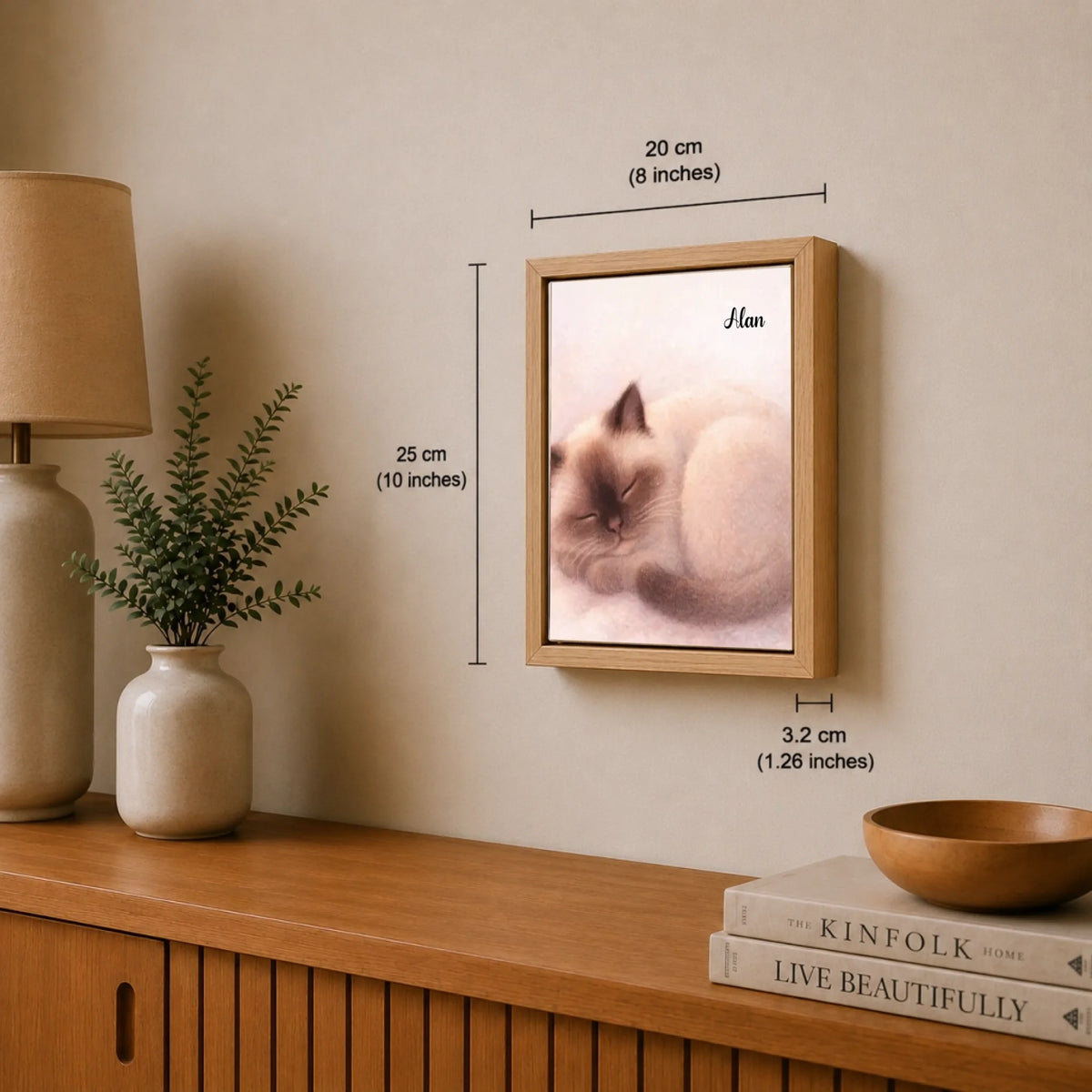 Gemütliche Katzen-Schlafillustration, Ansicht 26