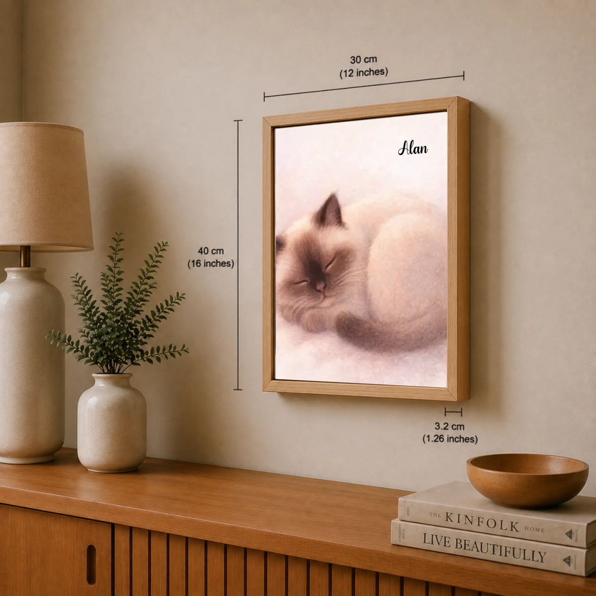 Gemütliche Katzen-Schlafillustration, Ansicht 27