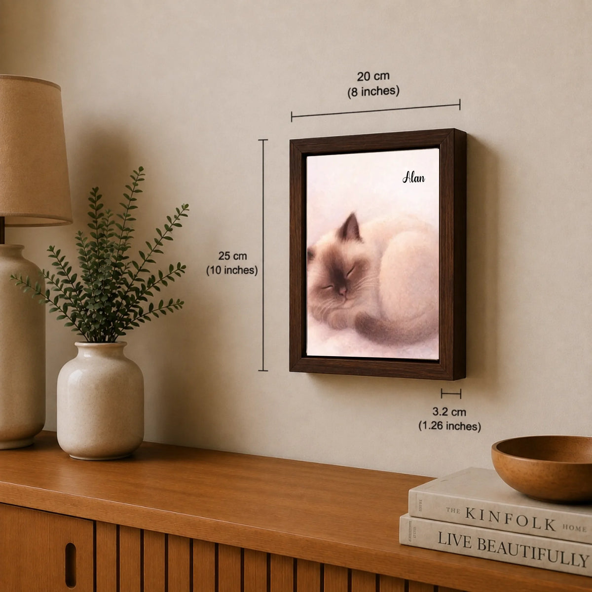 Gemütliche Katzen-Schlafillustration, Ansicht 31