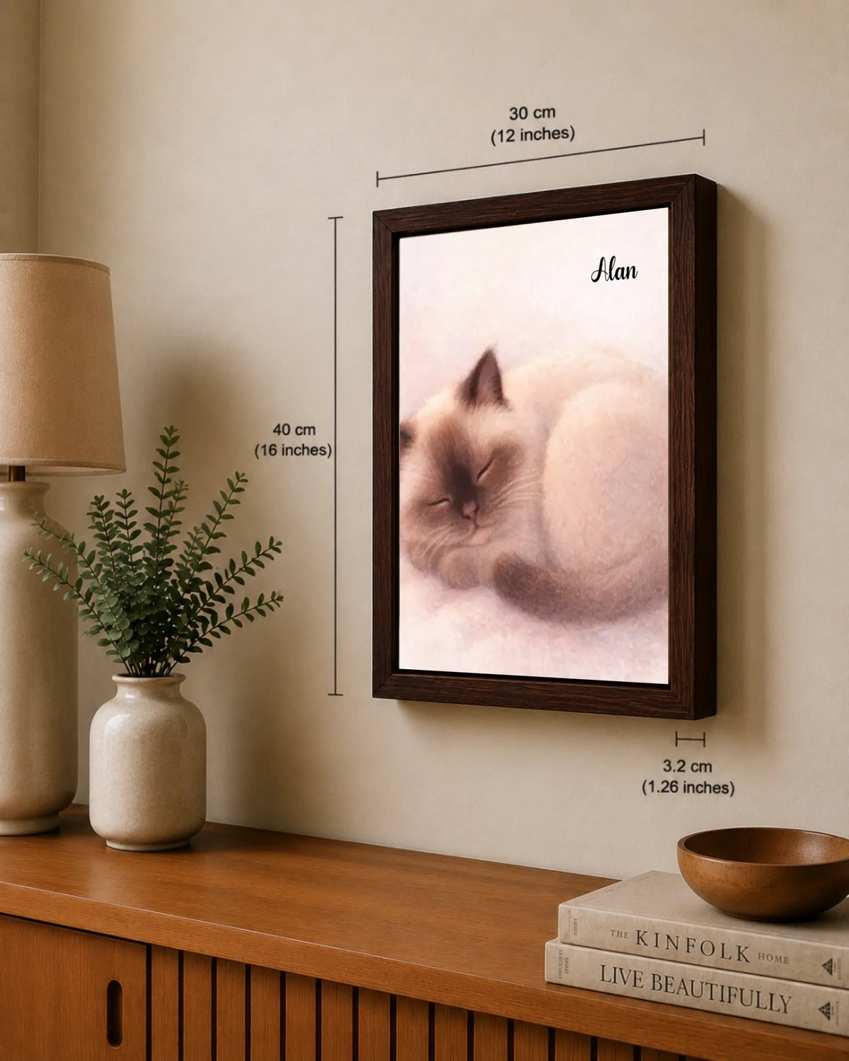 Gemütliche Katzen-Schlafillustration, Ansicht 32