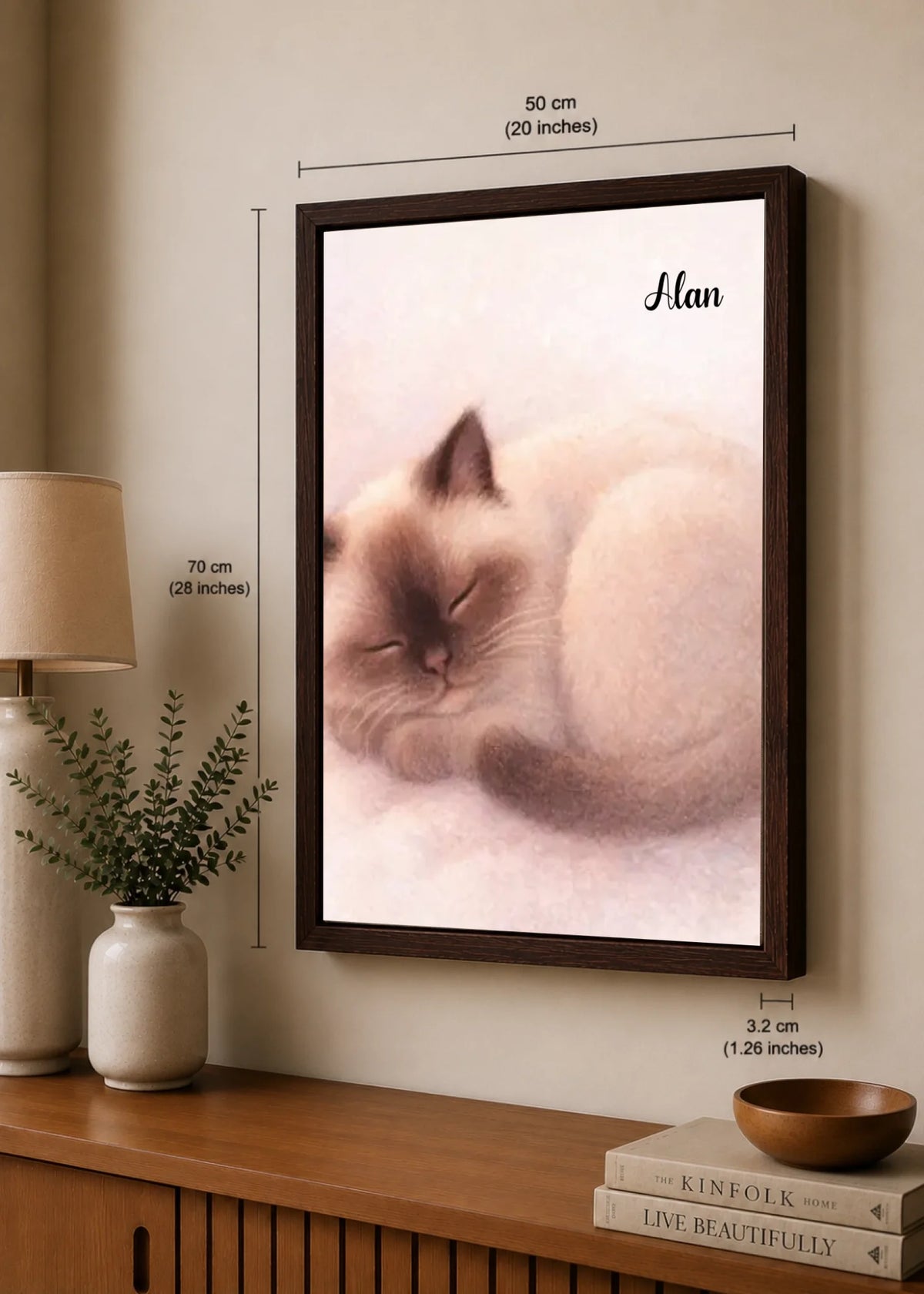 Gemütliche Katzen-Schlafillustration, Ansicht 34