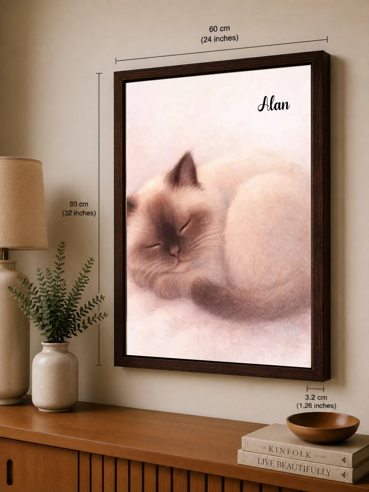 Gemütliche Katzen-Schlafillustration, Ansicht 35